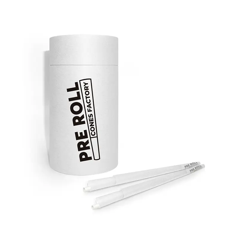 Pre Rolled Cones In Kraft Tube Retail Packaging (50 Count)