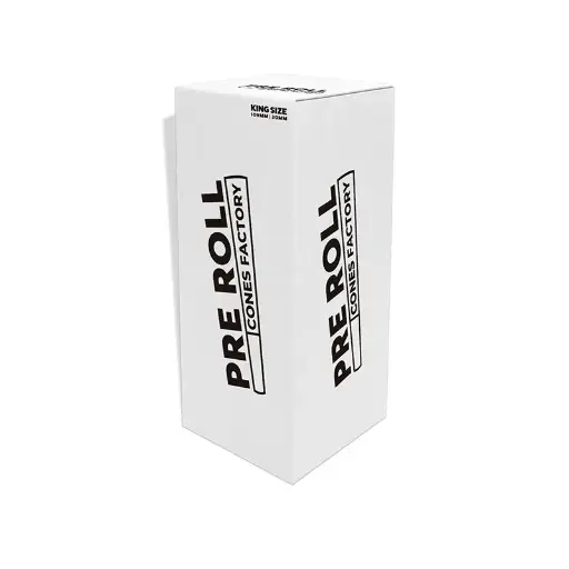 [PRCF-2] Pre Rolled Cones Printing On 30mm Tips In Tower Box Packaging (900 Count)