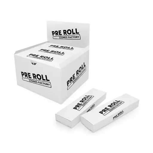 [PRCF-19] Pre Rolled Cones In Slide Box Format Retail Ackaging (40 Count)