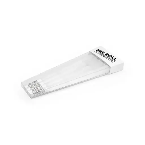 [PRCF-23] Pre Rolled Cones Printing On Tips In Acetate Box Packaging (8 Count)