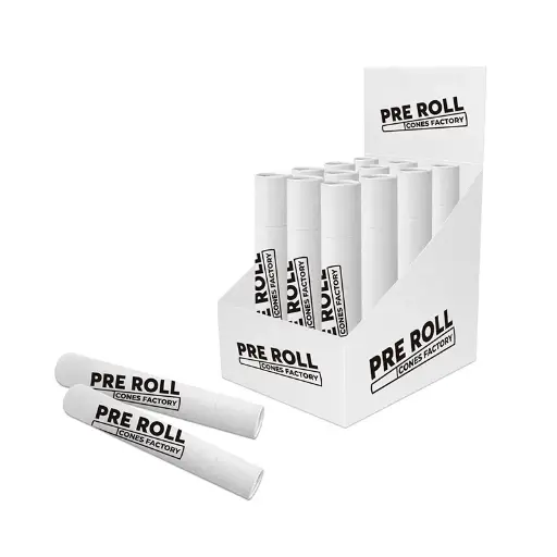 [PRCF-26] Pre Rolled Cones In Phat Kraft Tube Retail Packaging (15 Count)