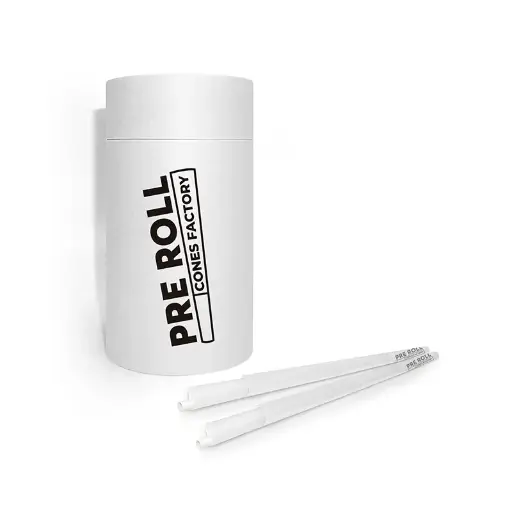 [PRCF-27] Pre Rolled Cones In Kraft Tube Retail Packaging (50 Count)